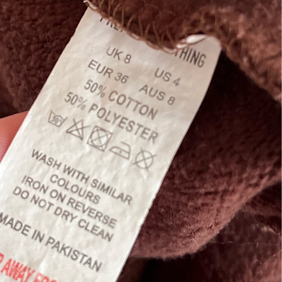 Brown shorts soft cozy sweat shorts warm teddy high waisted cotton basketball - Picture 8 of 11